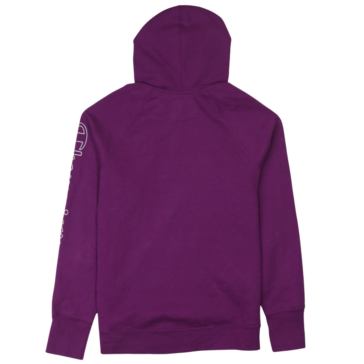 Womens UK Size L Champion Purple Pullover Hoodie