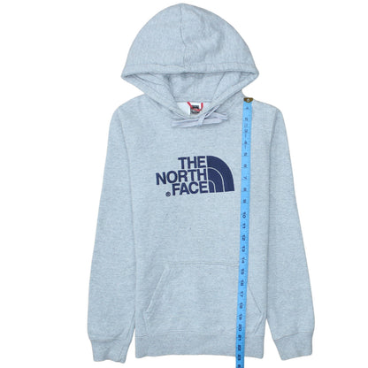 Womens UK Size XS The North Face Grey Pullover Hoodie