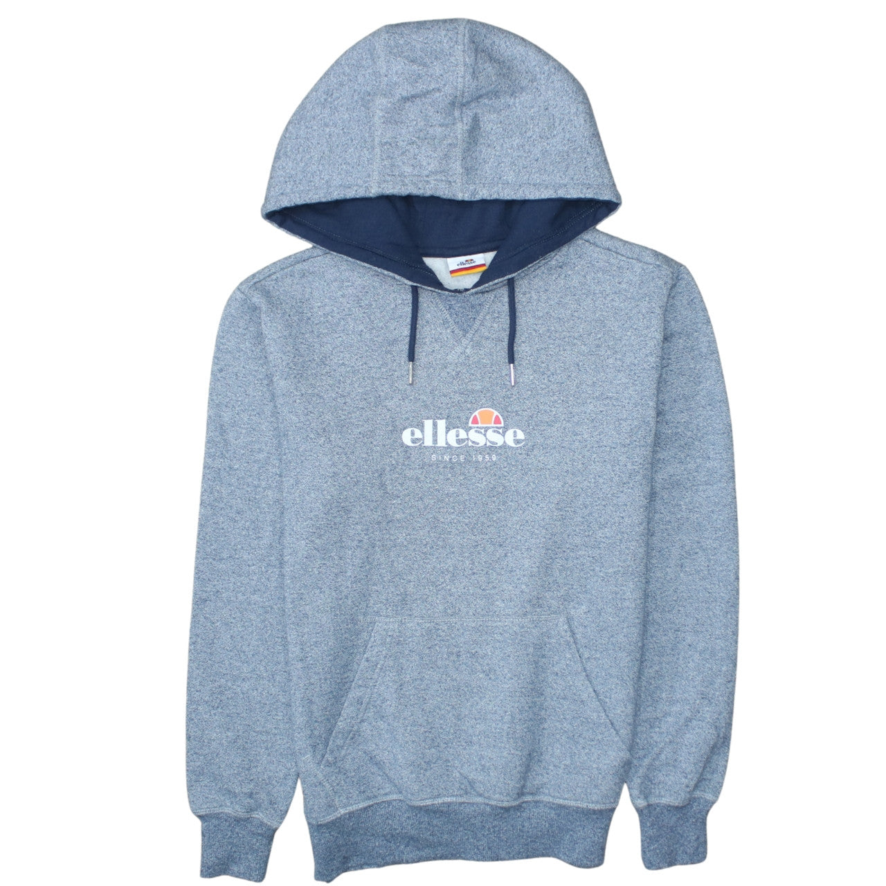 Mens UK Size XS ellesse Blue Pullover Hoodie