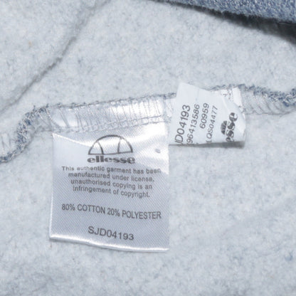 Mens UK Size XS ellesse Blue Pullover Hoodie