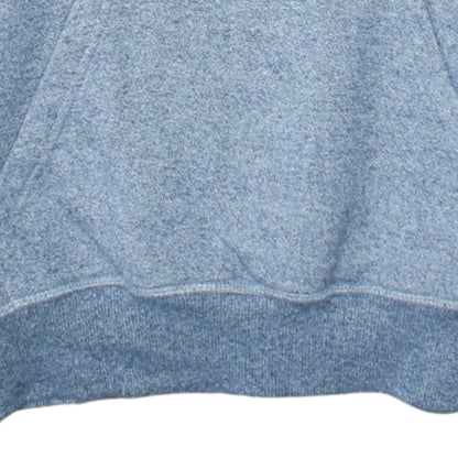 Mens UK Size XS ellesse Blue Pullover Hoodie