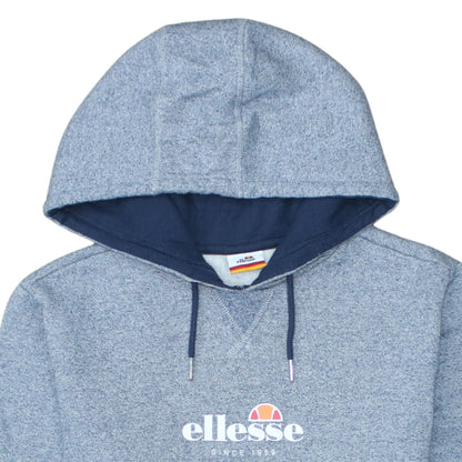 Mens UK Size XS ellesse Blue Pullover Hoodie