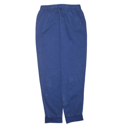 Mens UK Size L adidas Regular Fit Track Pants Blue Trousers