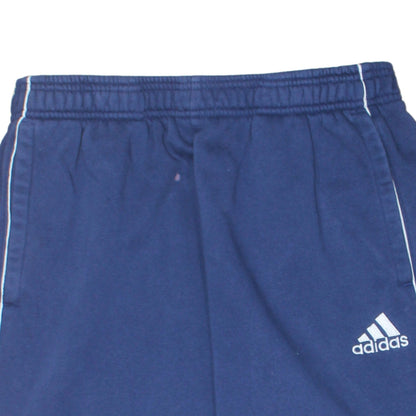 Mens UK Size L adidas Regular Fit Track Pants Blue Trousers