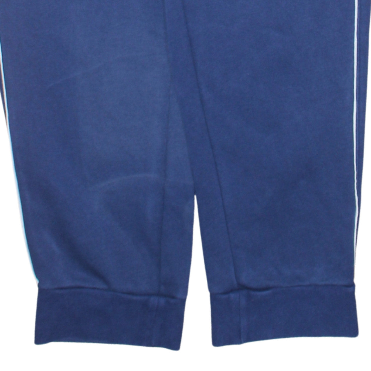 Mens UK Size L adidas Regular Fit Track Pants Blue Trousers