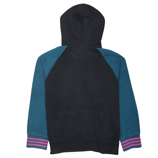 Womens UK Size 10 adidas Black Pullover Hoodie
