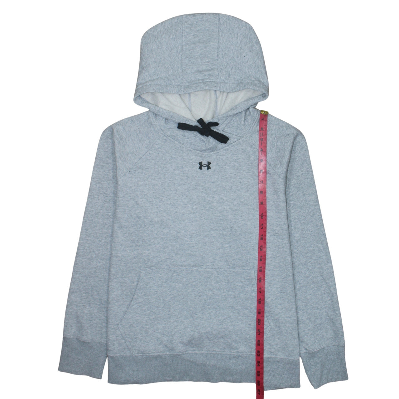 Mens UK Size 2XL Under armour Grey Pullover Hoodie