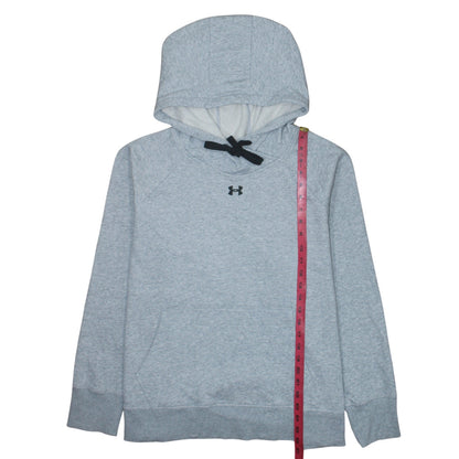 Mens UK Size 2XL Under armour Grey Pullover Hoodie