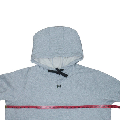 Mens UK Size 2XL Under armour Grey Pullover Hoodie