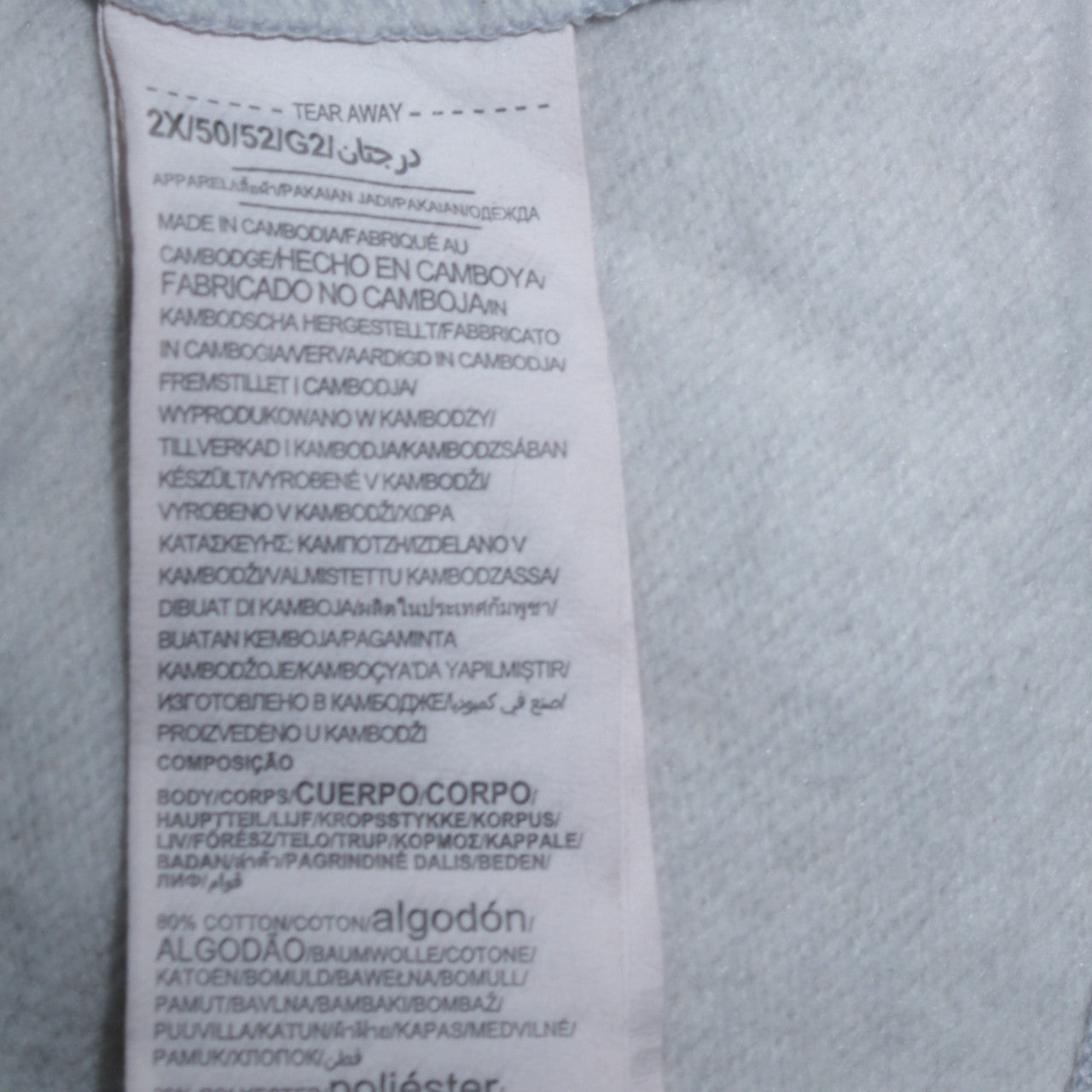 Mens UK Size 2XL Under armour Grey Pullover Hoodie
