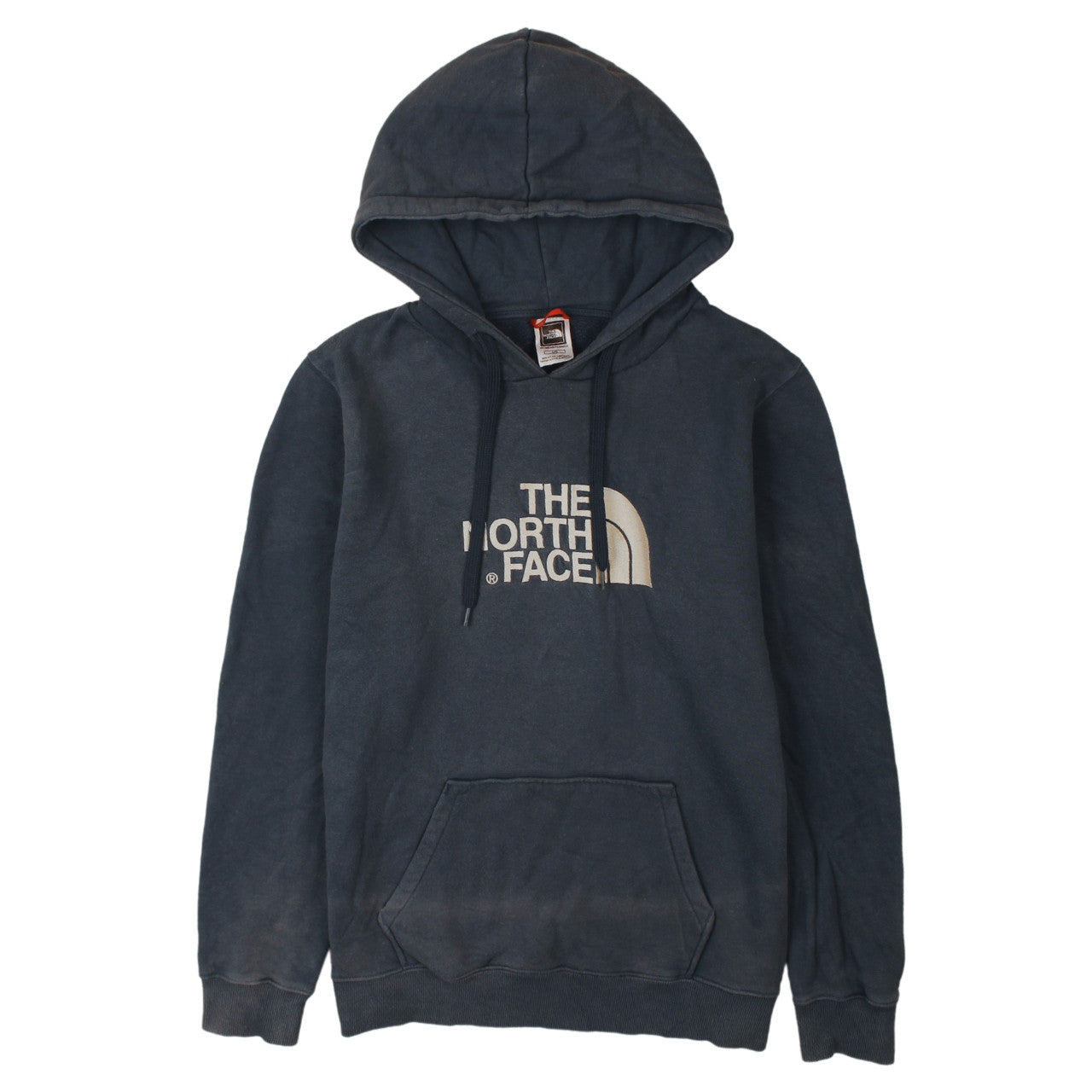 Womens UK Size L The North Face Blue Pullover Hoodie