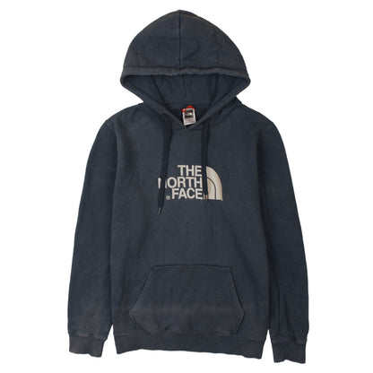 Womens UK Size L The North Face Blue Pullover Hoodie
