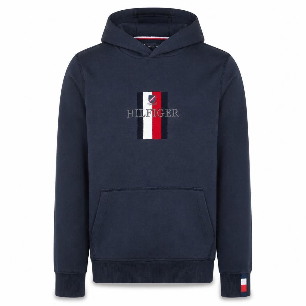Mens UK Size S Tommy Hilfiger Blue Pullover Hoodie