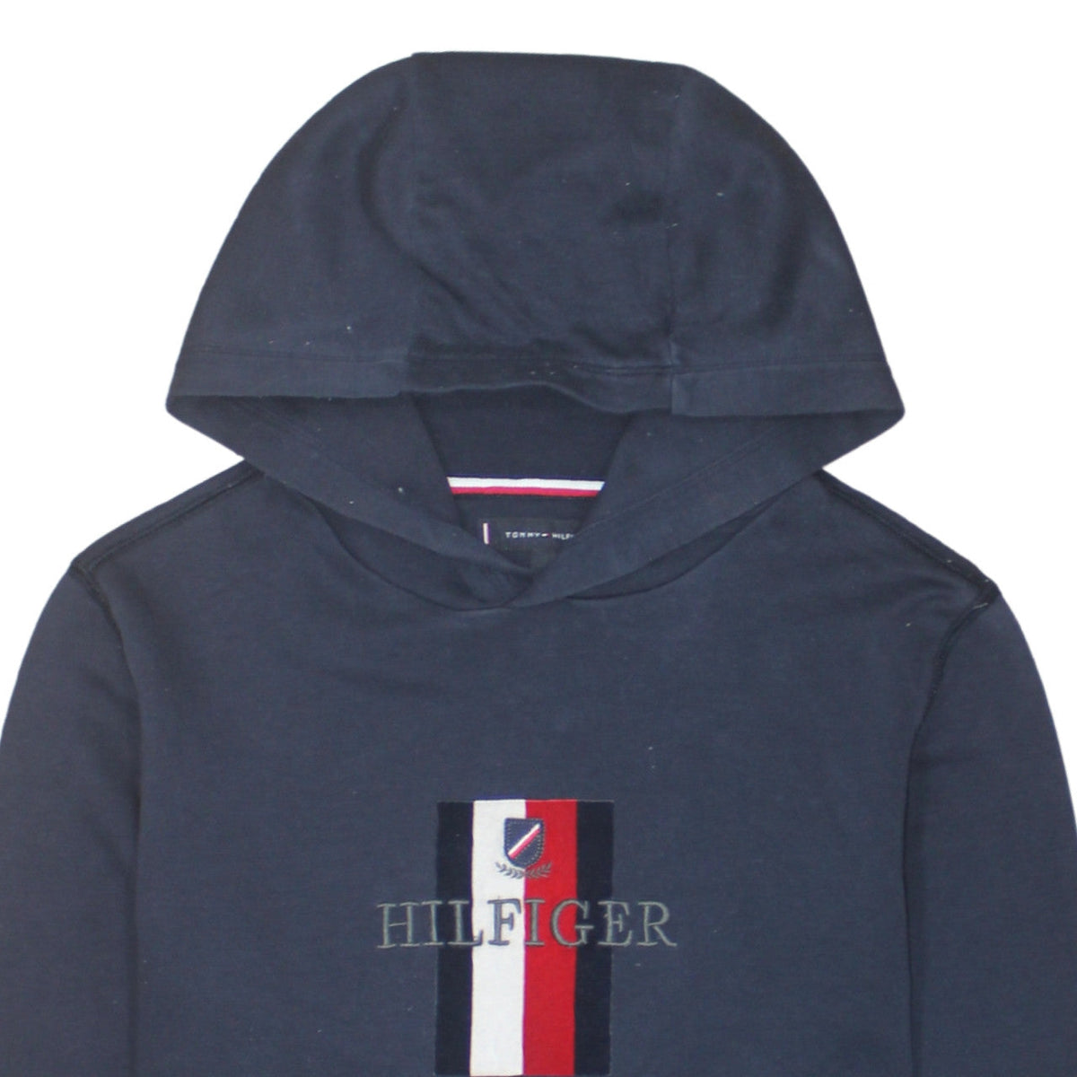 Mens UK Size S Tommy Hilfiger Blue Pullover Hoodie
