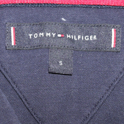 Mens UK Size S Tommy Hilfiger Blue Pullover Hoodie
