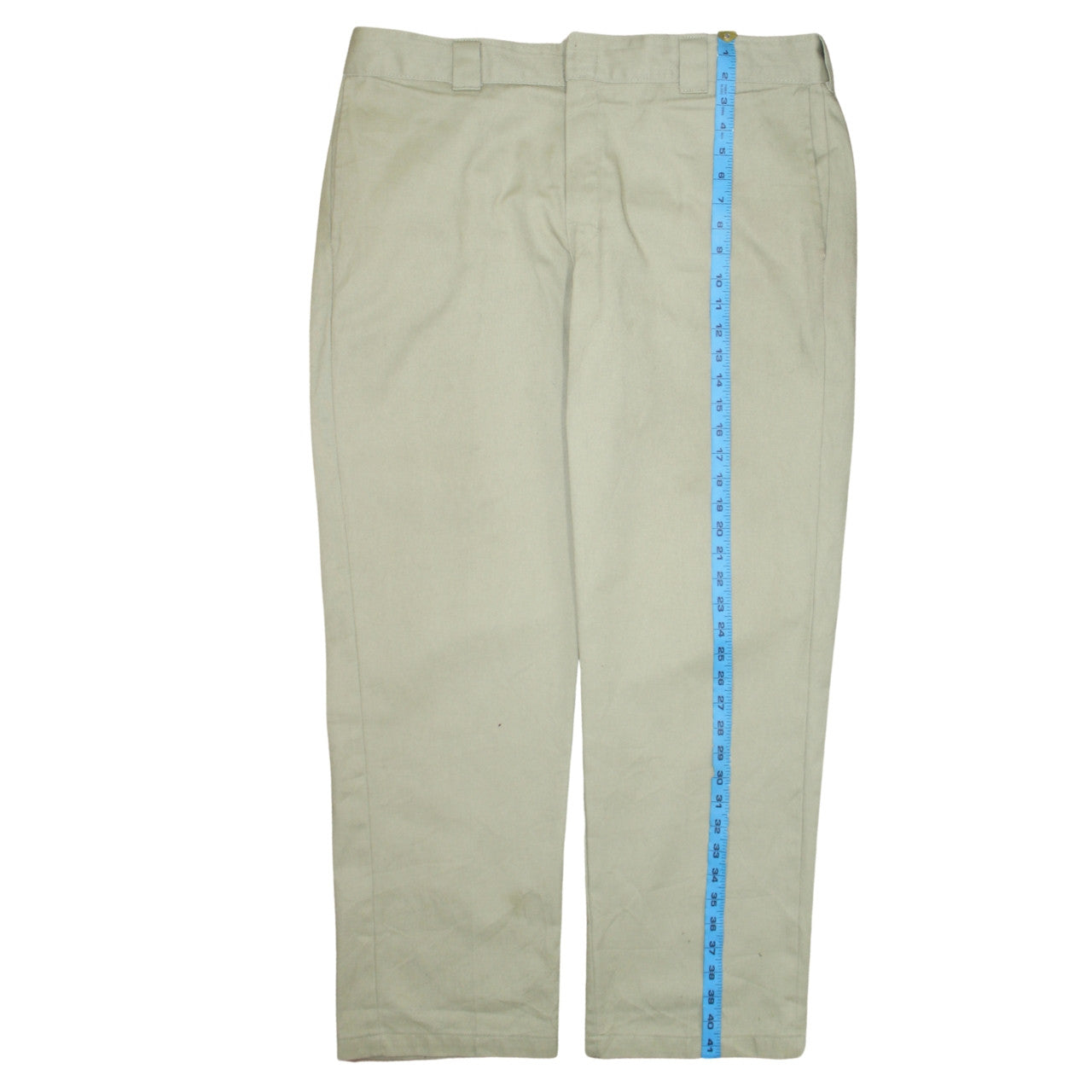 Mens UK Size 38X32 Dickies Regular Fit Chino Beige Trousers