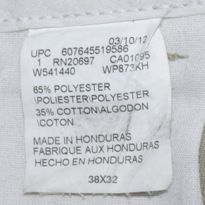 Mens UK Size 38X32 Dickies Regular Fit Chino Beige Trousers