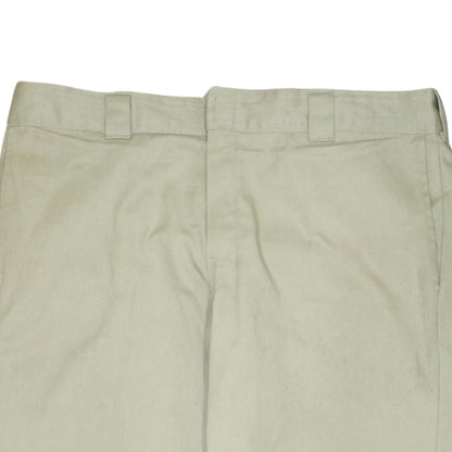 Mens UK Size 38X32 Dickies Regular Fit Chino Beige Trousers