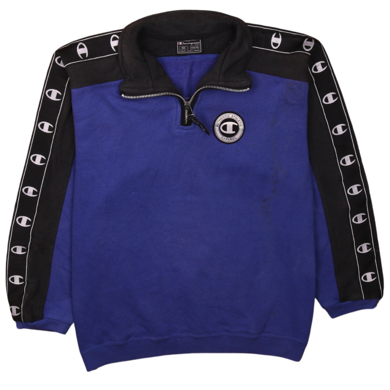 Boys UK Size 11-12 Years Champion Blue Full Zip Sweatshirt