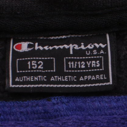 Boys UK Size 11-12 Years Champion Blue Full Zip Sweatshirt