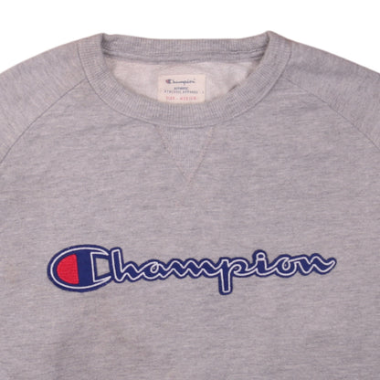 Mens UK Size M Champion Grey Pullover Sweatshirt