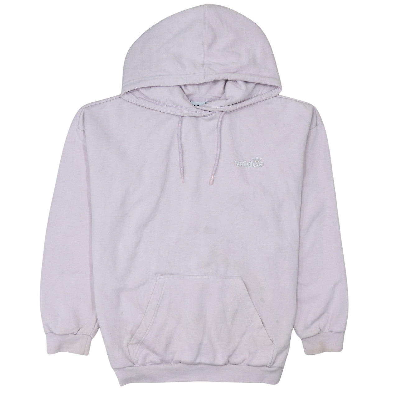 Womens UK Size 10 adidas Purple Pullover Hoodie