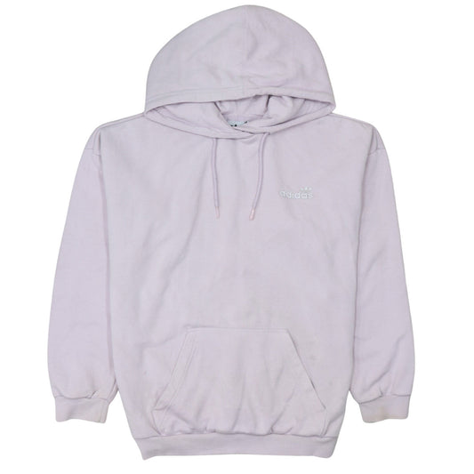 Womens UK Size 10 adidas Purple Pullover Hoodie