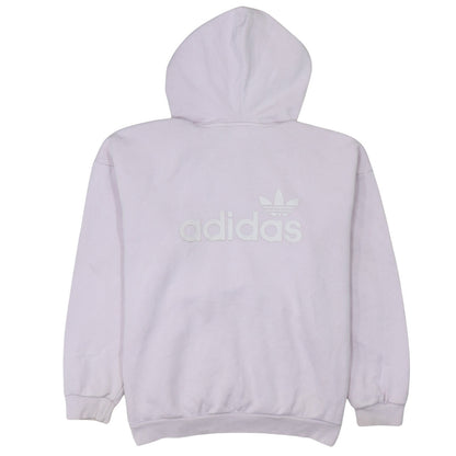 Womens UK Size 10 adidas Purple Pullover Hoodie
