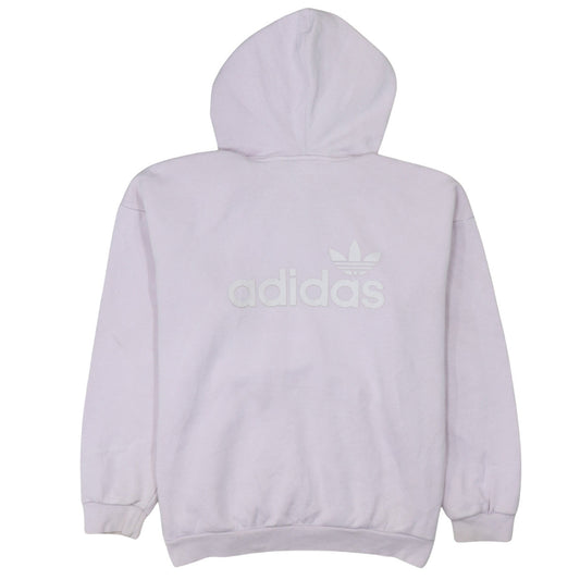 Womens UK Size 10 adidas Purple Pullover Hoodie