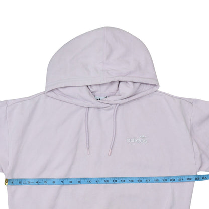 Womens UK Size 10 adidas Purple Pullover Hoodie