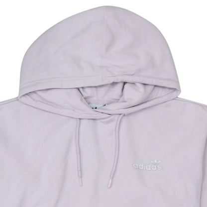 Womens UK Size 10 adidas Purple Pullover Hoodie