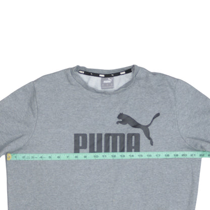 Mens UK Size M PUMA Grey Pullover Sweatshirt