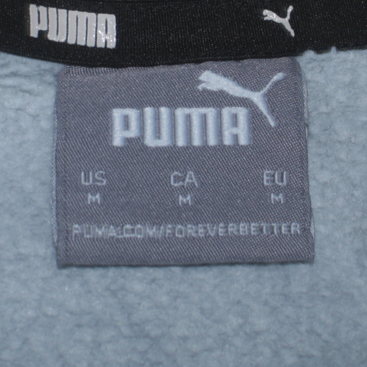 Mens UK Size M PUMA Grey Pullover Sweatshirt