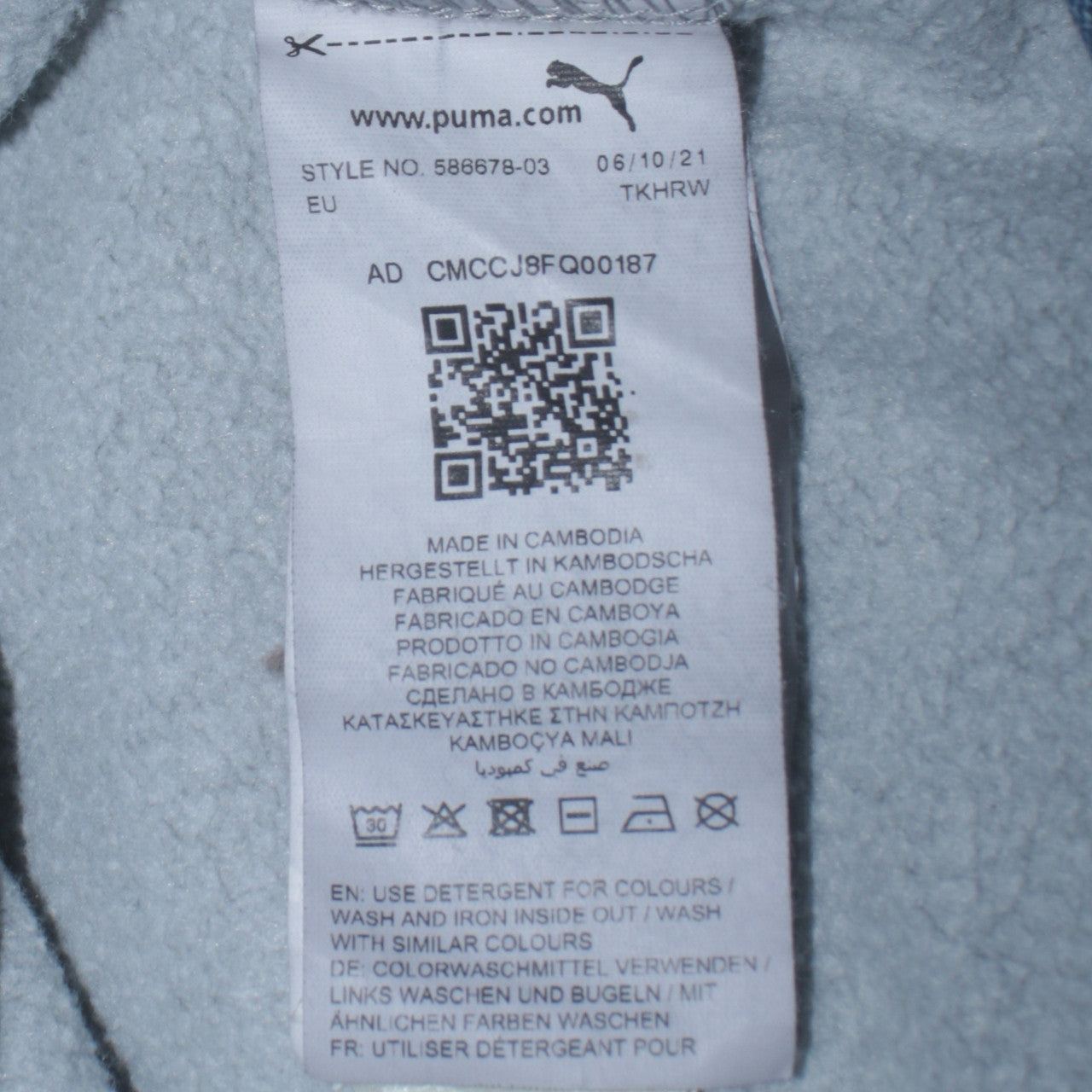 Mens UK Size M PUMA Grey Pullover Sweatshirt