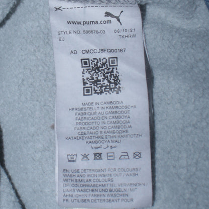 Mens UK Size M PUMA Grey Pullover Sweatshirt