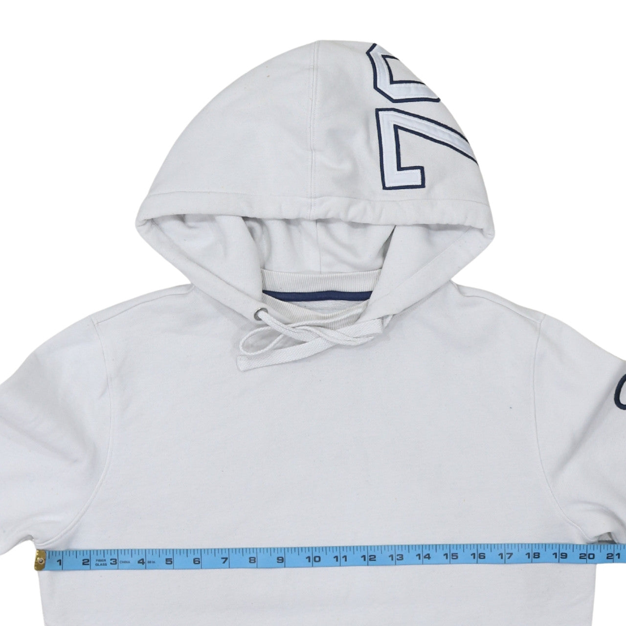 Mens UK Size S Calvin Klein Jeans White Pullover Hoodie