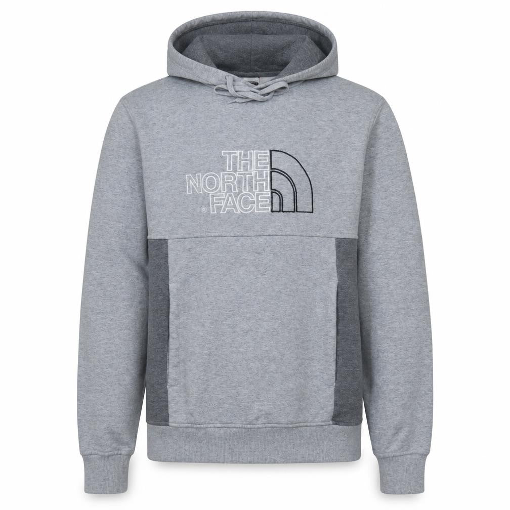 Mens UK Size S The North Face Grey Pullover Hoodie