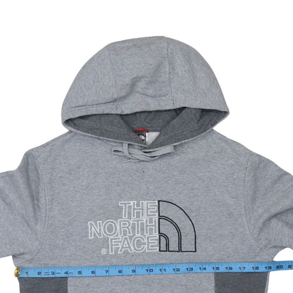 Mens UK Size S The North Face Grey Pullover Hoodie