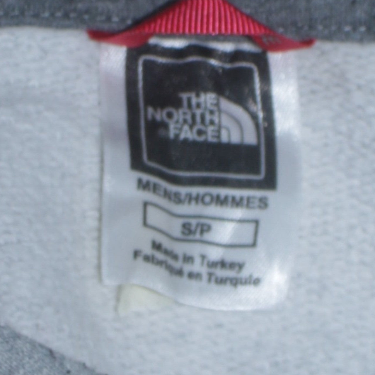 Mens UK Size S The North Face Grey Pullover Hoodie