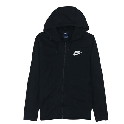 Mens UK Size M Nike Black Full Zip Hoodie