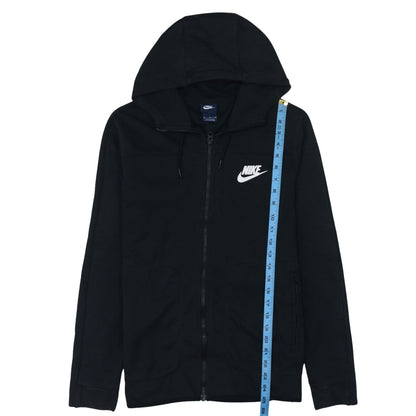 Mens UK Size M Nike Black Full Zip Hoodie
