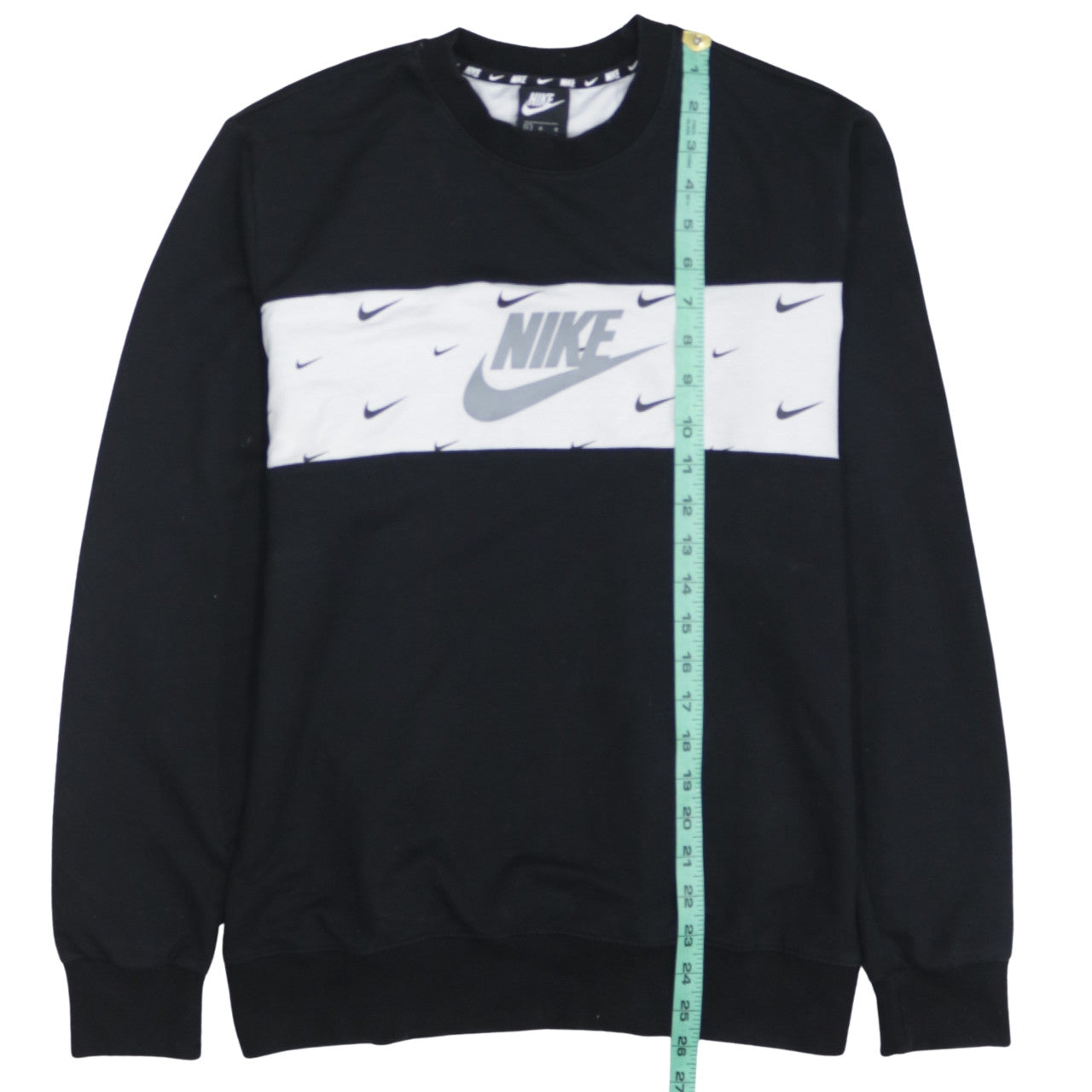 Womens UK Size L Nike Black Pullover Sweatshirt