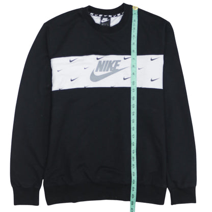 Womens UK Size L Nike Black Pullover Sweatshirt
