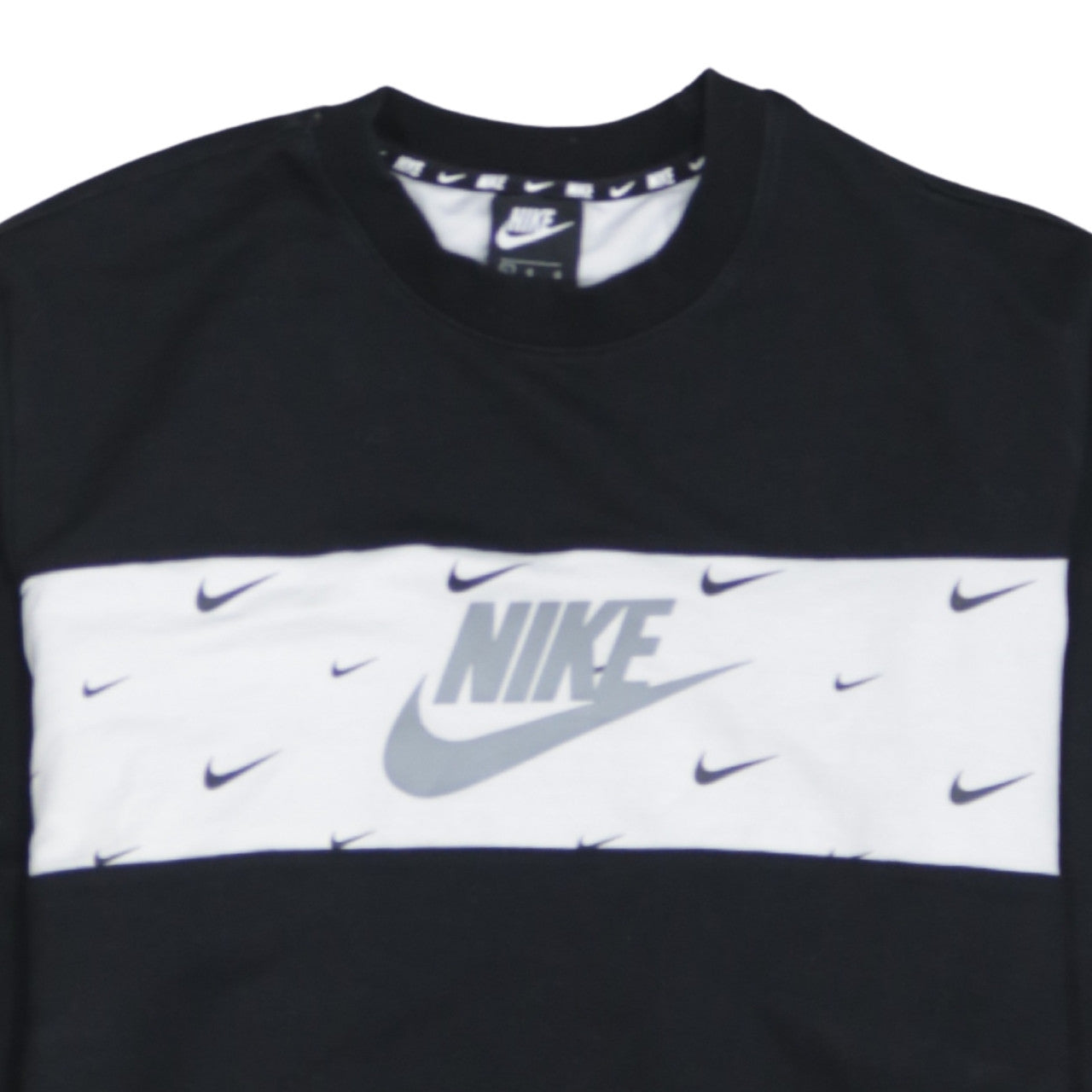 Womens UK Size L Nike Black Pullover Sweatshirt