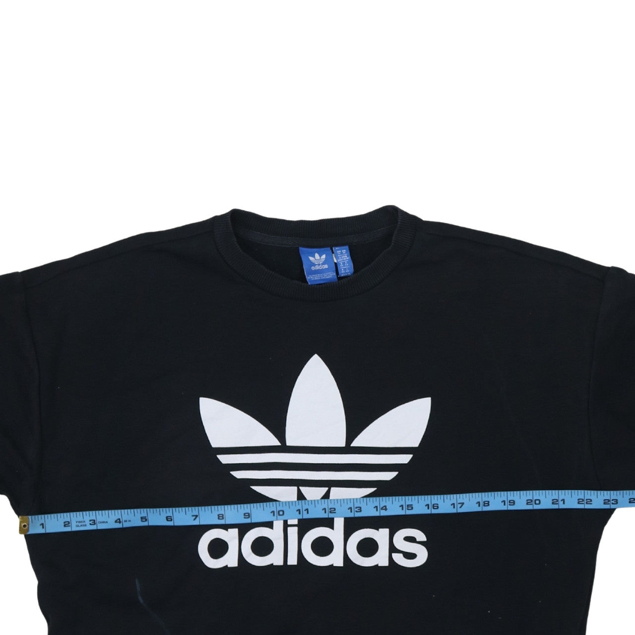 Womens UK Size 14 adidas Black Pullover Sweatshirt