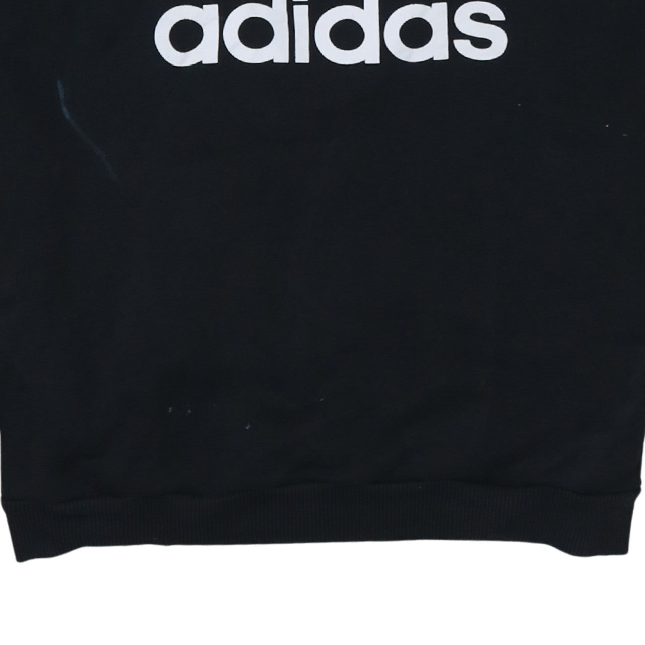 Womens UK Size 14 adidas Black Pullover Sweatshirt