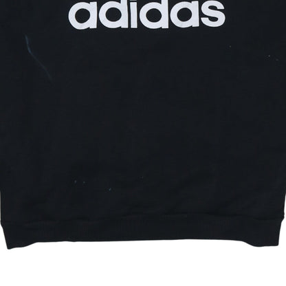Womens UK Size 14 adidas Black Pullover Sweatshirt