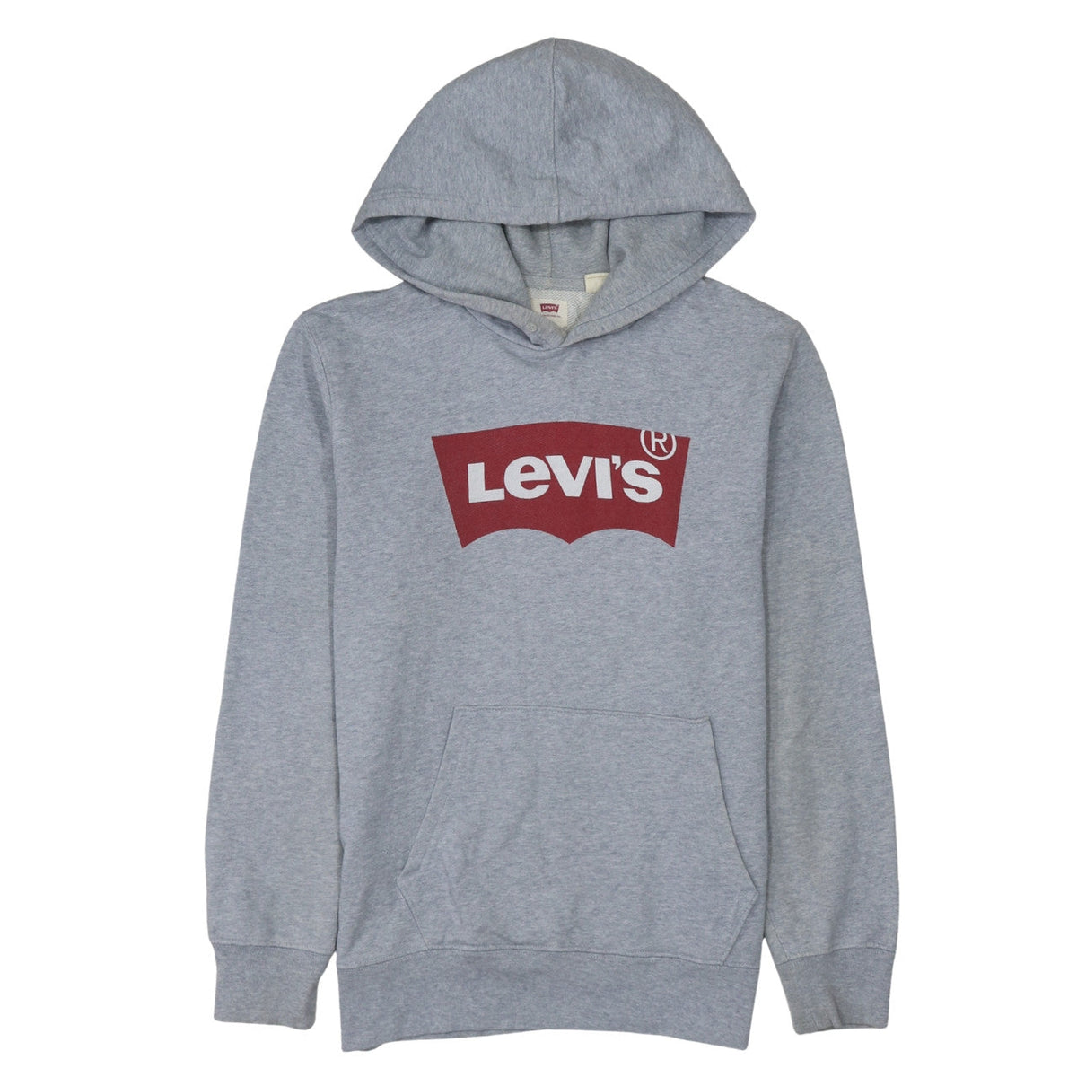 Mens UK Size S Levi's Grey Pullover Hoodie