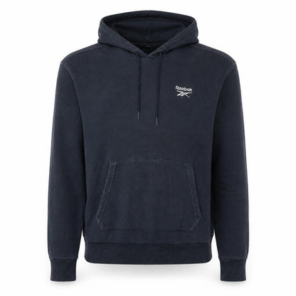 Mens UK Size S Reebok Black Pullover Hoodie