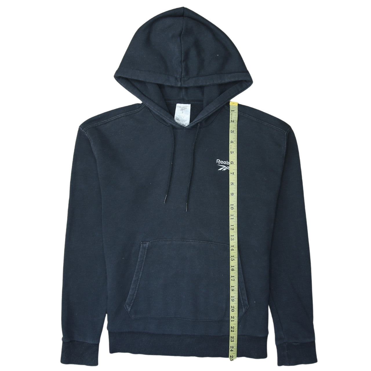 Mens UK Size S Reebok Black Pullover Hoodie